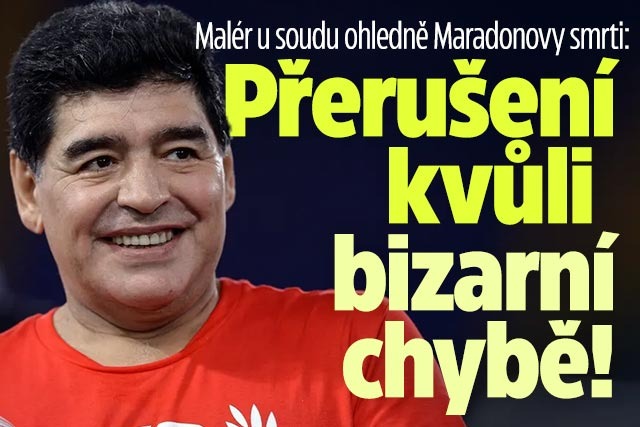 Banner ke žhavému tématu: Průšvih u soudu ohledně Maradony: ...