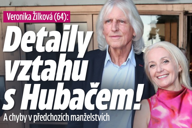 Banner ke žhavému tématu: Žilková (64) o partnerovi Hubačovi ...
