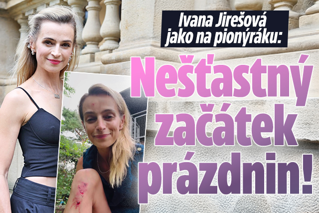 Banner ke žhavému tématu: Ivana Jirešová jako na pionýráku: ...