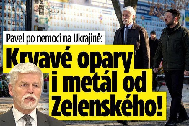 Banner ke žhavému tématu: Pavel na Ukrajině: Krvavé opary i metál ...