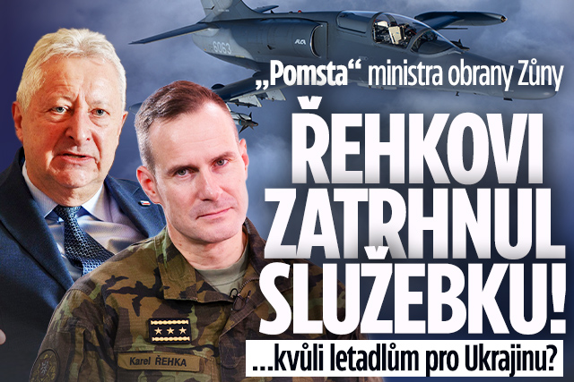 Banner ke žhavému tématu: „Pomsta“ ministra Zůny: Řehkovi měl ...