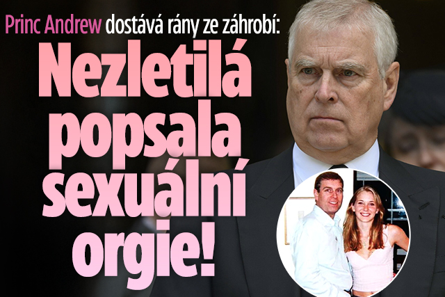 Banner ke žhavému tématu: Princ Andrew dostává rány: Nezletilá ...