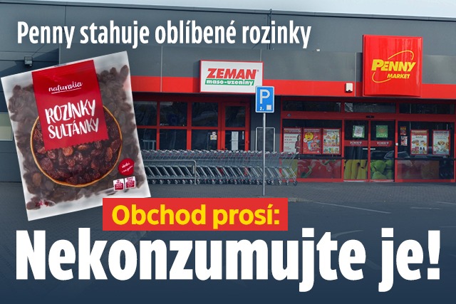 Banner ke žhavému tématu: Penny stahuje oblíbené rozinky: ...