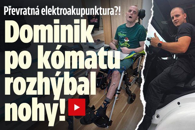 Banner ke žhavému tématu: Dominik po kómatu rozhýbal nohy! ...