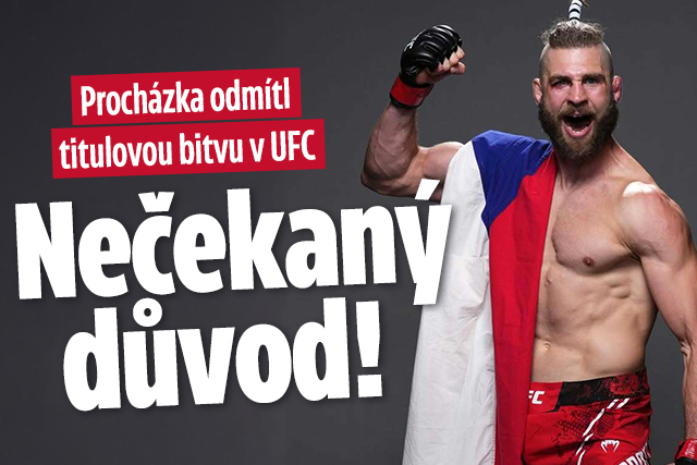 Bijec Procházka odmítl titulovou bitvu: Nečekaný důvod 
