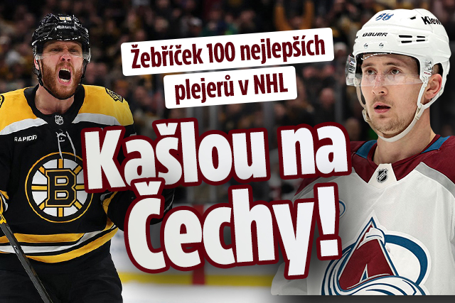 Žebříček 100 nejlepších plejerů v NHL: Kašlou na Čechy! 
