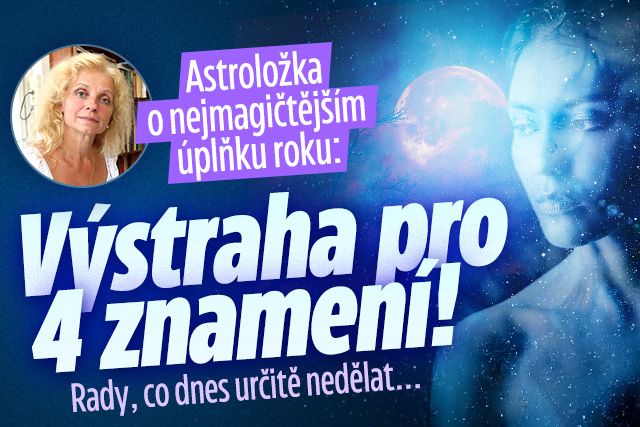Banner ke žhavému tématu: Astroložka o nejmagičtějším úplňku: ...