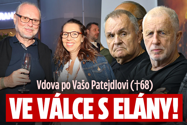 Banner ke žhavému tématu: Vdova po Vašo Patejdlovi (†68): Ve ...