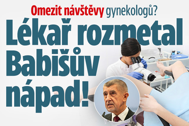 Banner ke žhavému tématu: Omezit návštěvy gynekologů? Lékař ...