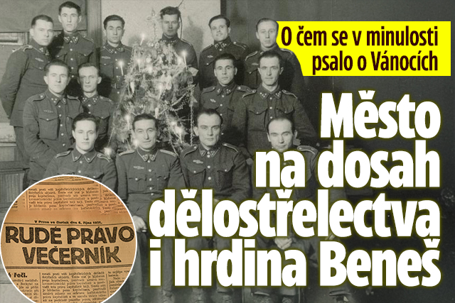 Banner ke žhavému tématu: O čem se v minulosti psalo o Vánocích: ...