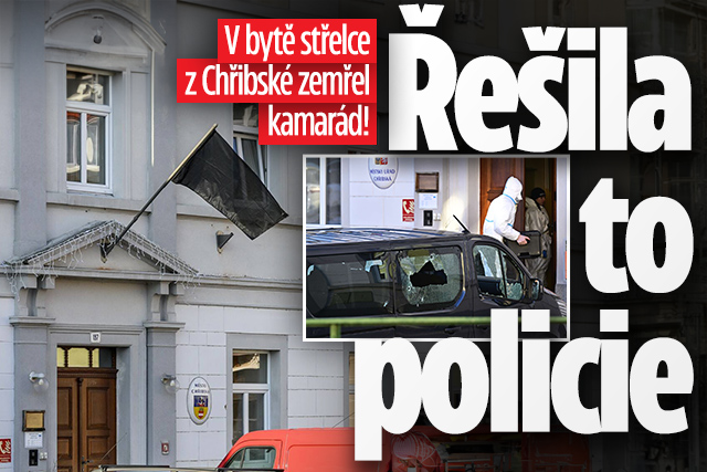 Banner ke žhavému tématu: Byt střelce z Chřibské: Zemřel tam ...