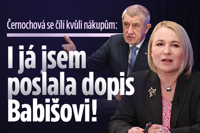 Černochová pro Blesk o situaci na obraně: Dopis Babišovi!