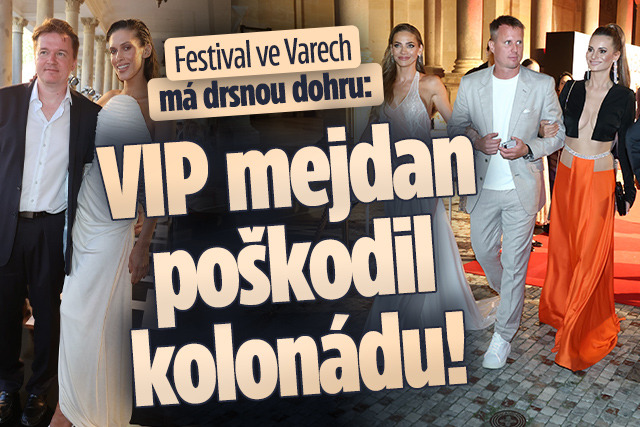 Banner ke žhavému tématu: Festival ve Varech má dohru. VIP mejdan ...