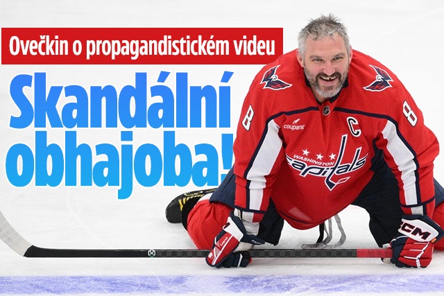 Banner ke žhavému tématu: Ovečkin o propagandistickém videu: ...