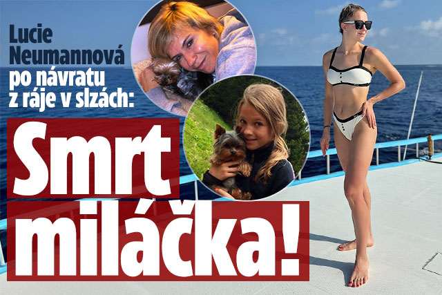 Banner ke žhavému tématu: Lucie Neumannová po návratu z ráje v ...