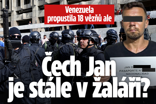 Banner ke žhavému tématu: Venezuela propustila 18 vězňů: Čech Jan ...