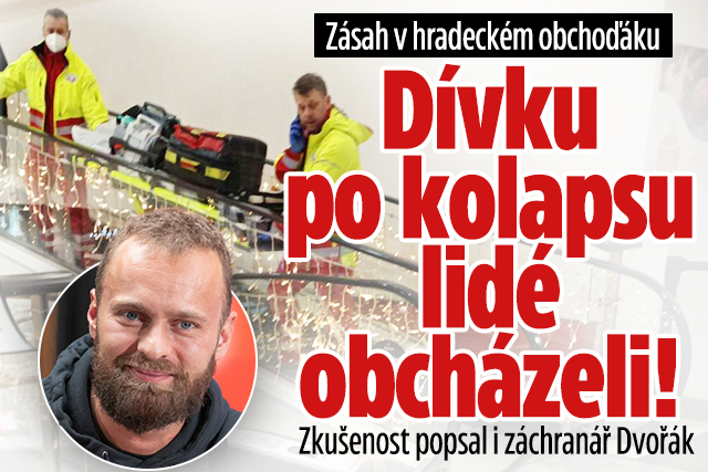 Banner ke žhavému tématu: Dívka zkolabovala v hradeckém ...