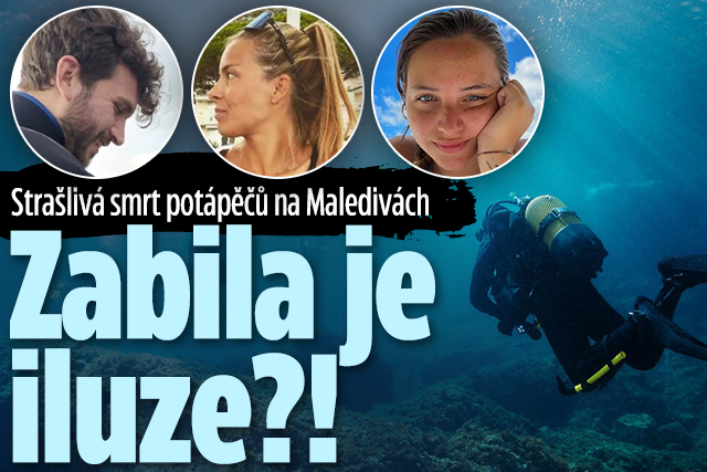 Banner ke žhavému tématu: Strašlivá smrt potápěčů na Maledivách: ...