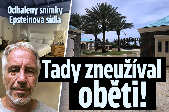 Banner ke žhavému tématu: Fotografie z Epsteinova ostrova: Tady ...