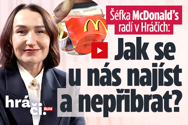 Banner ke žhavému tématu: Šéfka McDonald’s v Hráčích: Jak se u ...