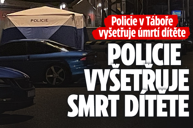 Tragédie v Táboře: Policie vyšetřuje smrt dítěte