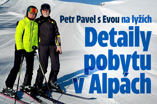 Banner ke žhavému tématu: Měli čas pro sebe, vzali lyže: Pavlovi ...