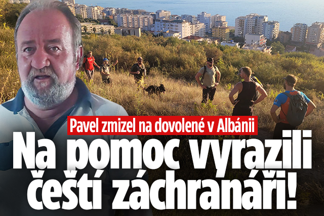 Banner ke žhavému tématu: Pavel zmizel v Albánii: Na pomoc ...