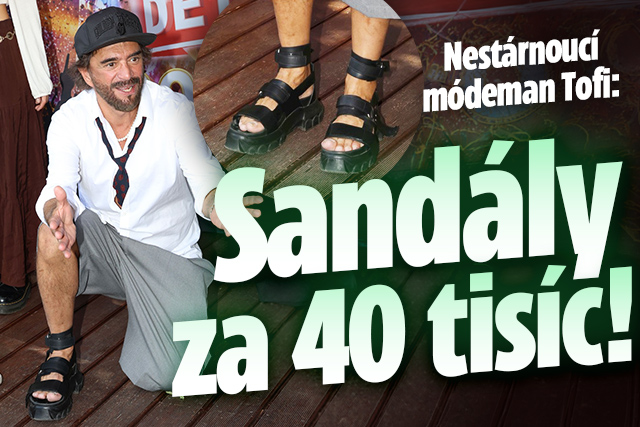 Banner ke žhavému tématu: Nestárnoucí módeman Tofi: Sandály na ...