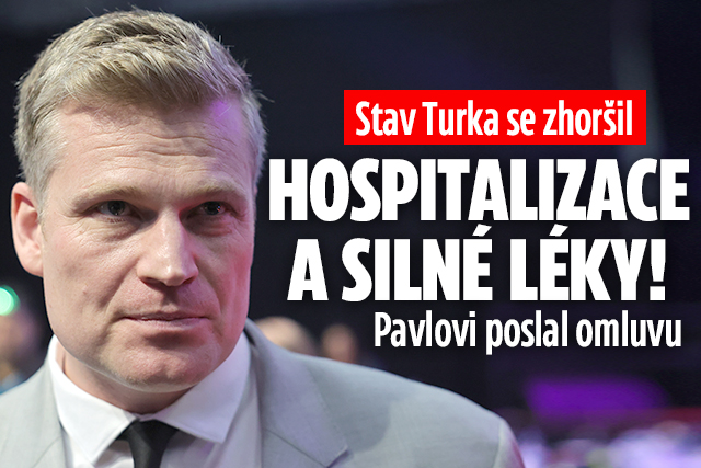 Banner ke žhavému tématu: Turkovy zdravotní trable: Je ...