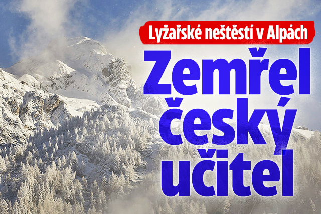 Banner ke žhavému tématu: Lyžařské neštěstí v Alpách: Zemřel ...