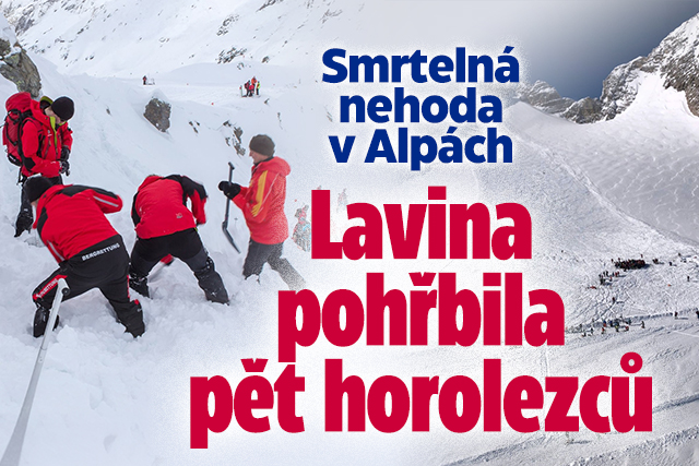 Banner ke žhavému tématu: Smrtelná nehoda v Alpách: Lavina ...