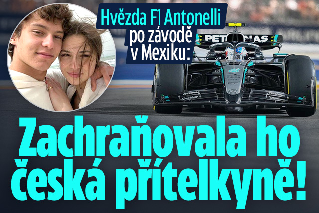 Banner ke žhavému tématu: Hvězda F1 po VC Mexika: Zachraňovala ho ...