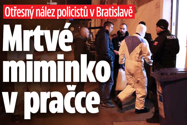 Banner ke žhavému tématu: Otřesný nález policistů v Bratislavě: ...