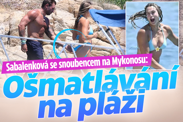 Banner ke žhavému tématu: Sabalenková se snoubencem na Mykonosu: ...
