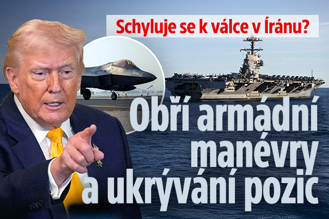 Banner ke žhavému tématu: Schyluje se k válce v Íránu? Čím může ...