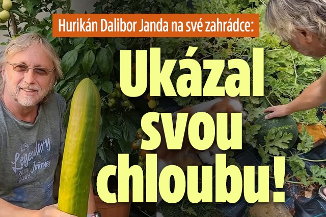 Banner ke žhavému tématu: Hurikán Dalibor Janda odkryl soukromí a ...