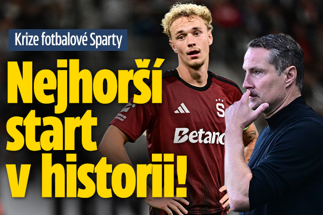 Banner ke žhavému tématu: Krize fotbalové Sparty: Nejhorší start ...