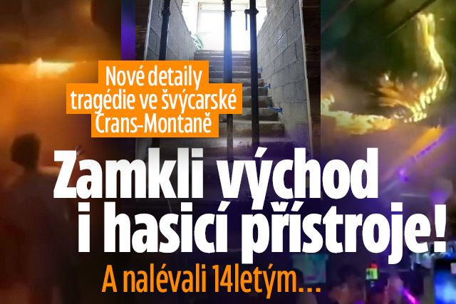 Banner ke žhavému tématu: Tragédie ve Švýcarsku: Zamkli východ i ...