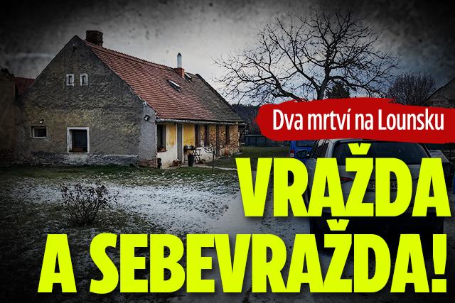 Banner ke žhavému tématu: Dva mrtví v domě na Lounsku: Vražda a ...