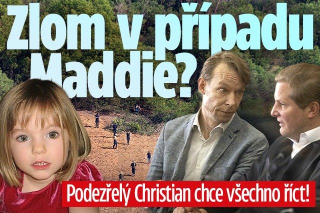 Banner ke žhavému tématu: Zlom v případu Maddie? Podezřelý z ...