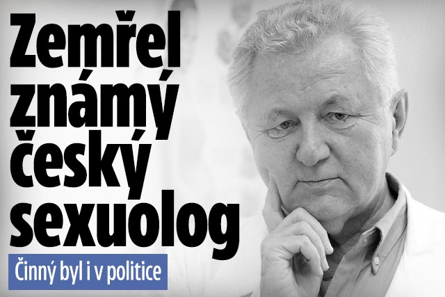 Banner ke žhavému tématu: Zemřel známý český sexuolog: Činný byl ...