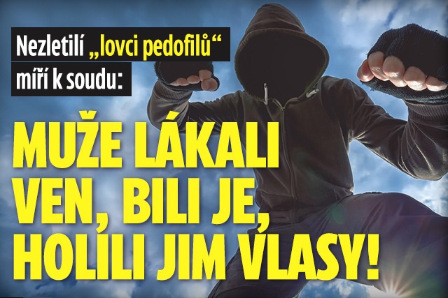 Banner ke žhavému tématu: Nezletilí „lovci pedofilů“ míří k ...
