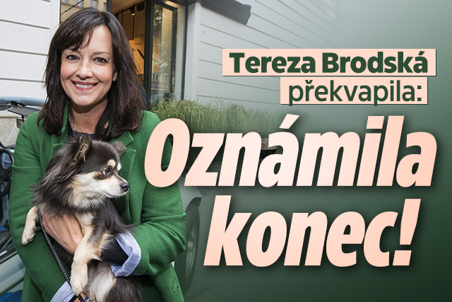 Tereza Brodská překvapila: Oznámila konec!