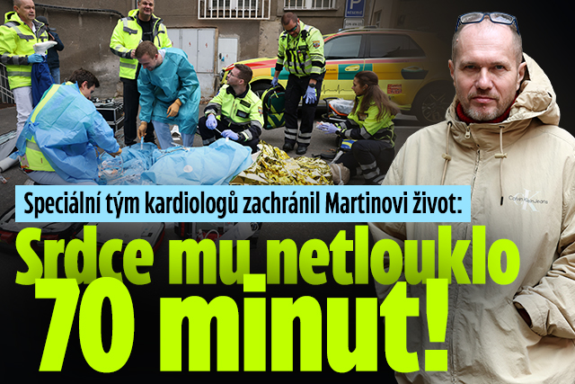 Banner ke žhavému tématu: Martina zachránil mimotělní oběh: 70 ...