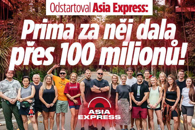 Banner ke žhavému tématu: Odstartoval Asia Express: Prima za něj ...