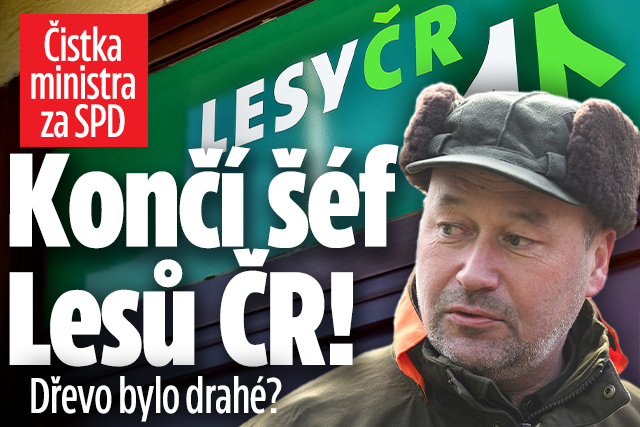 Banner ke žhavému tématu: Zdražil dřevo! Ministr zemědělství ...