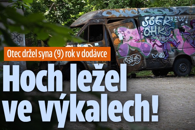 Banner ke žhavému tématu: Otec držel syna (9) rok v dodávce: Hoch ...