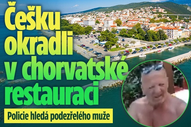 Banner ke žhavému tématu: Češku okradli v chorvatské restauraci: ...