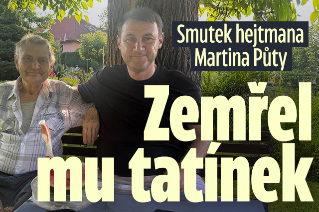 Banner ke žhavému tématu: Smutek hejtmana Martina Půty: Zemřel mu ...