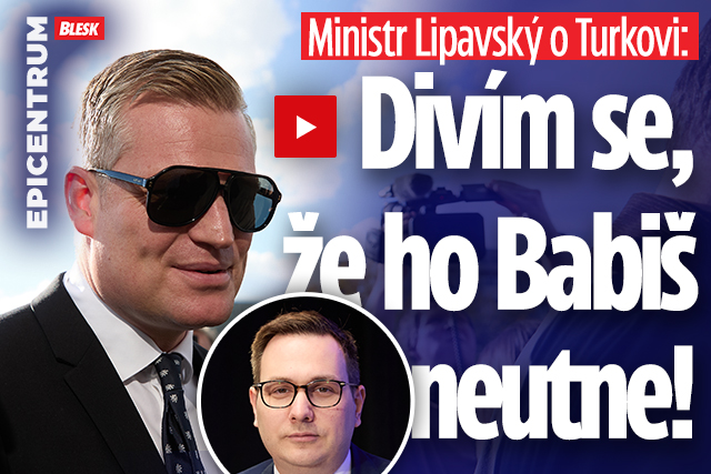 Banner ke žhavému tématu: Lipavský o kauze Turek: Divím se ...